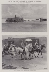 Wizyta księcia i księżnej Connaught w Omdurman autorstwa Charles Auguste Loye
